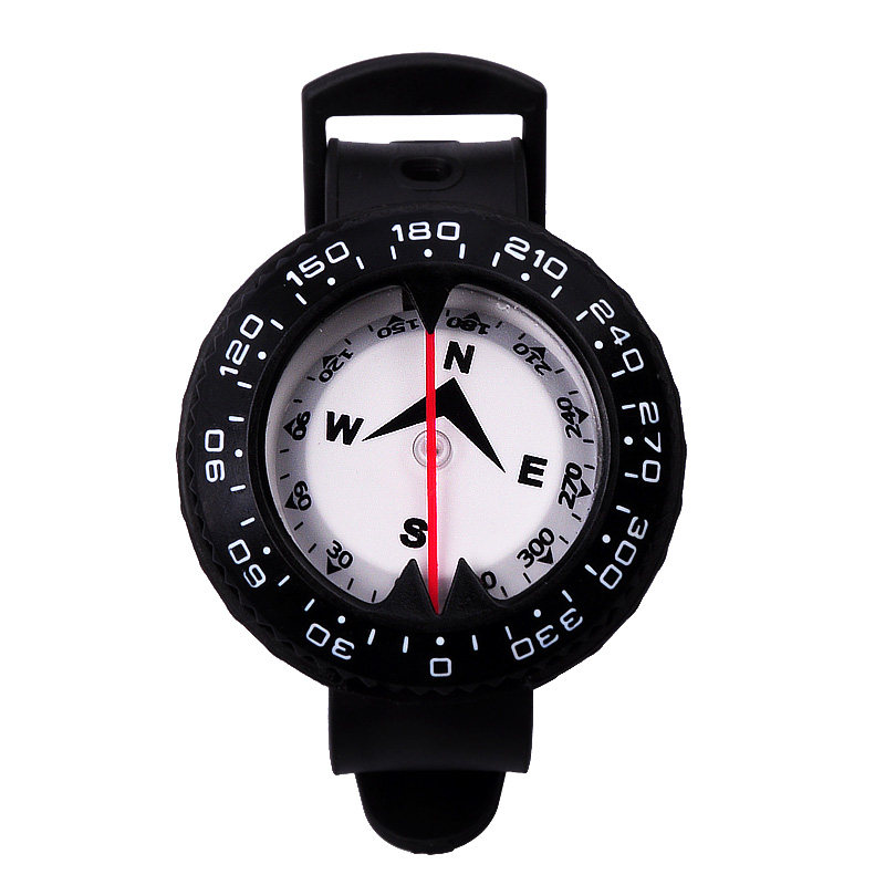 Diving instrument Hand-worn diving direction watch Imported wrist-type diving compass Hand-strap diving north hand