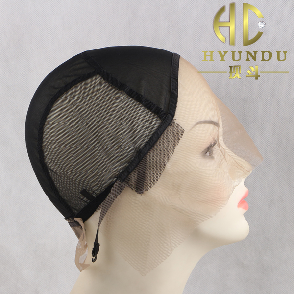 Wig hair net cap 13 - 10B front lace adjustable hand hook cap