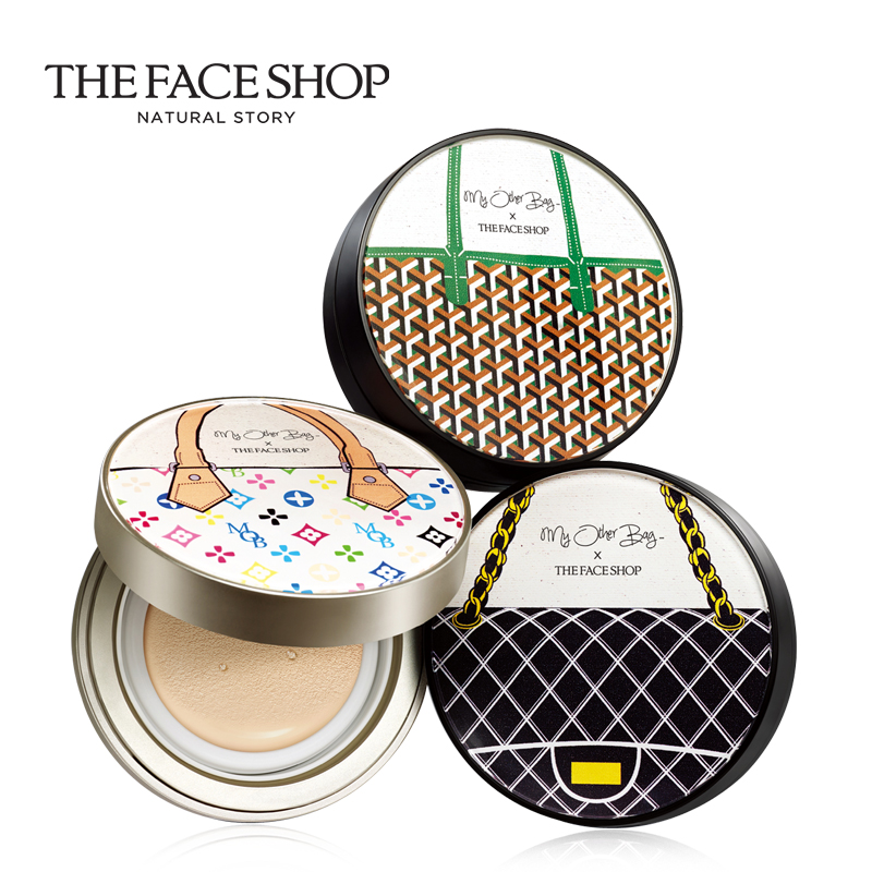The Face Shop my other bag气垫CC霜 补水保湿裸妆隔离遮瑕