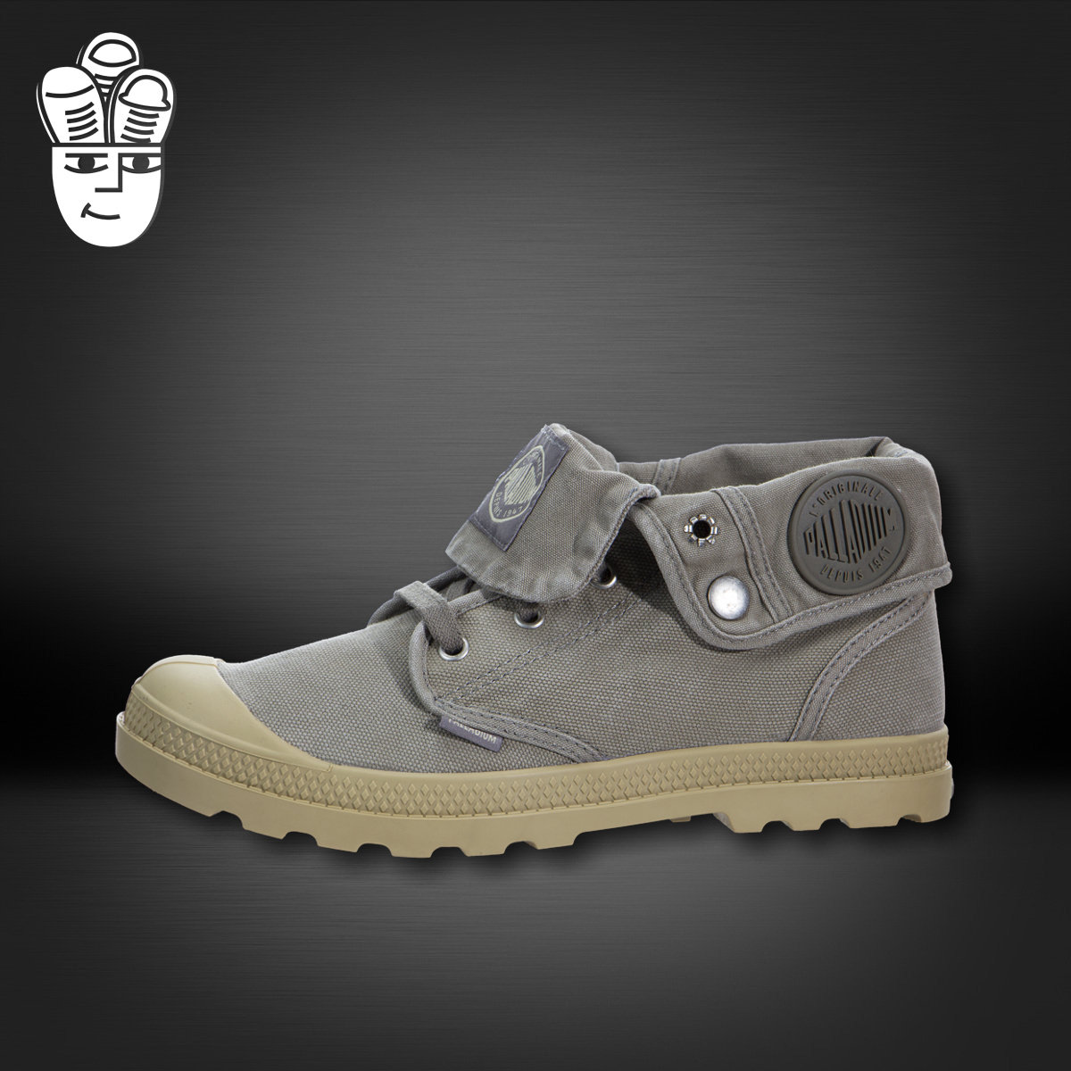 Palladium Baggy Low LP 法国户外潮鞋 女子卷边低帮短靴 帆布鞋