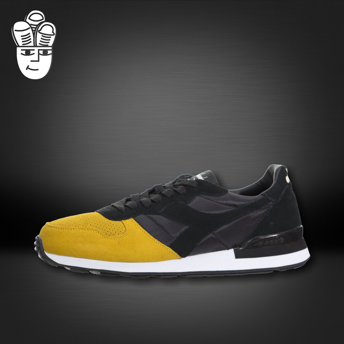 Diadora Camaro Double 迪亚多纳男子复古跑鞋 运动休闲鞋 缓震