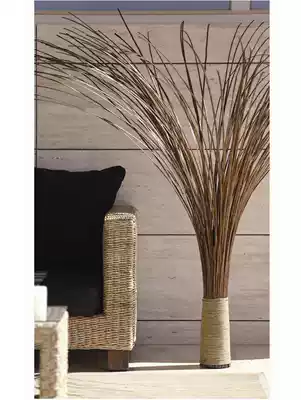 Natural dried branch flowers Nordic home living room background decoration decoration recommended