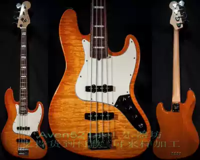 Customized Fenders American Select Jazz Bass8 electric bass