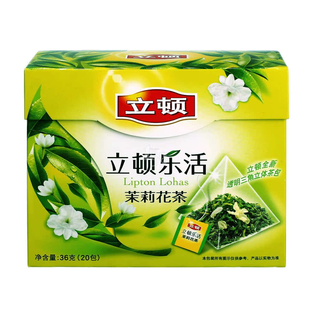 立顿 乐活茉莉花茶S20 36g/盒