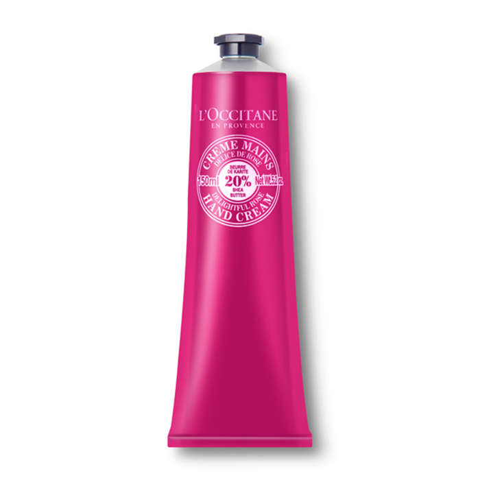 L'occitane欧舒丹乳木果玫瑰润手霜150ml限量滋润呵护补水保湿