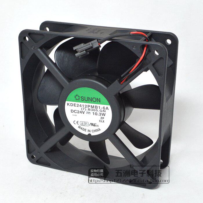 SUNON built quasi KDE2412PMB1-6A 12038 24V 10 3W 12cm Siemens inverter fan