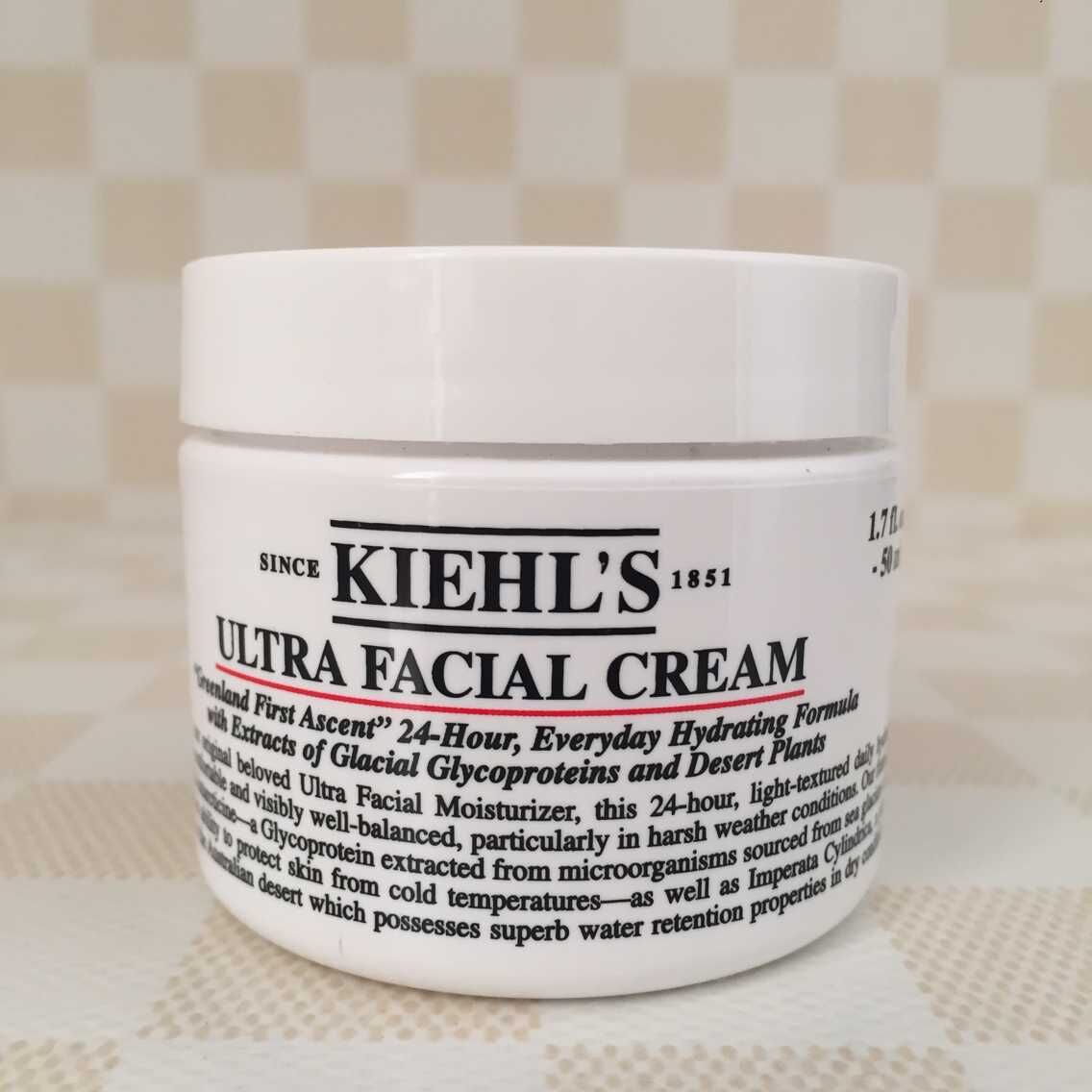 法国Kiehl’s/契尔氏科颜氏高保湿面霜50ml正品保湿补水抗氧