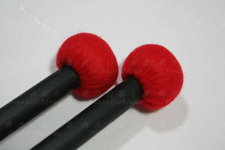 JAPAN PLAYWOOD ALUMINUM ROD RUBBER HANDLE SET SOUND DRUM MALLET T12-VH