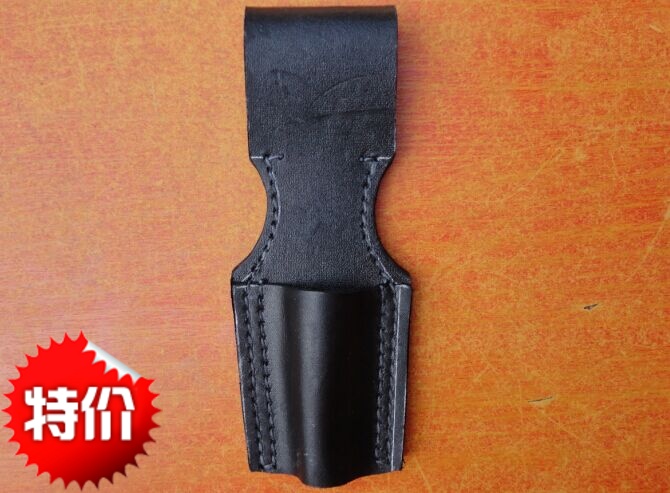 Special Price Black Head Layer Cow Leather Knife Sheath Knife Sheath Straight Knife Sheath Upper Amount Can Be Customized To Make Leather Cover