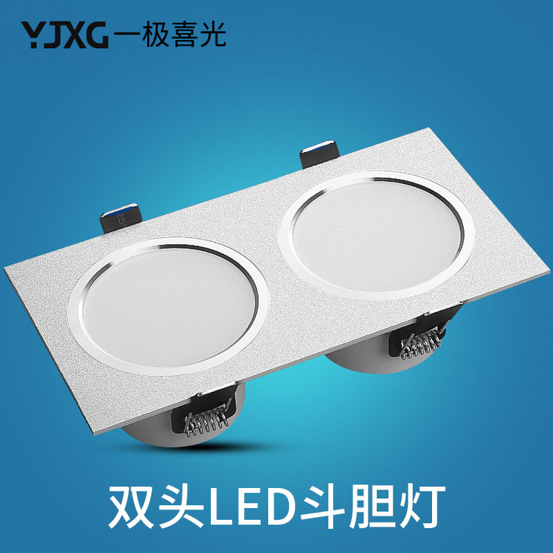 һ��ϲ��led˫ͷ����Ͳ��DF030A19-7