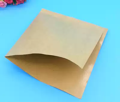 Pancake paper bag triangle bag on both sides open bag donut puff paper bag pancake bag custom