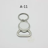 Платиновый металлический двусторонний брелок, делается под заказ, оптовые продажи