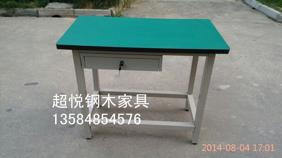 Manufacturer direct sales double drawer antistatic bench for small and medium table experiment table inspection table workshop operating table