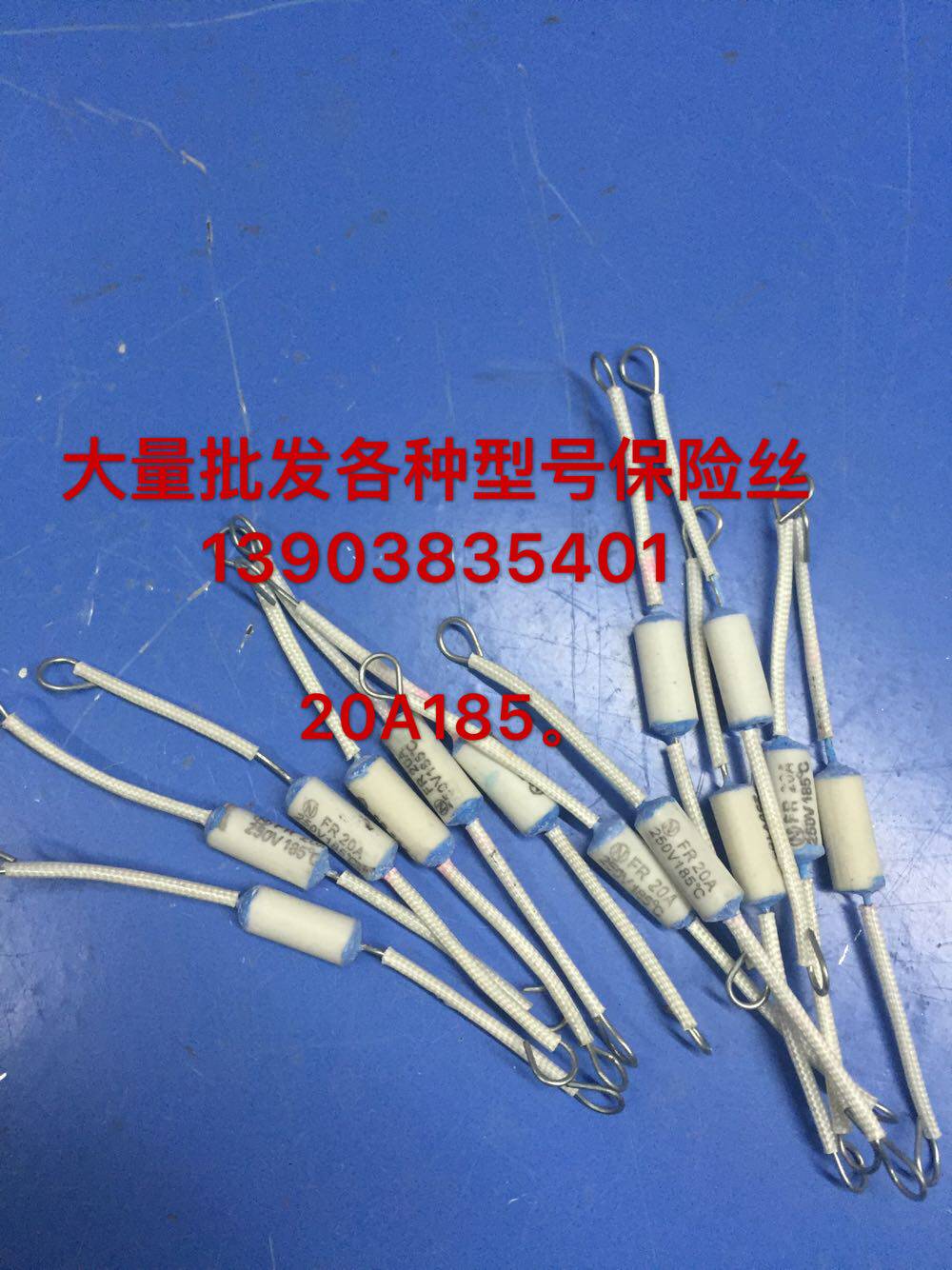 Electric Cooker Temperature Fuse 185 15A=20A Universal 250V Temperature Insurance Tube One pack of 100