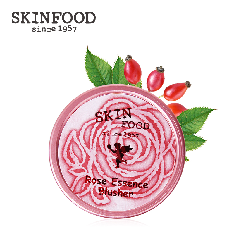 skinfood思亲肤 浪漫玫瑰颊彩 粉嫩柔亮 自然好气色