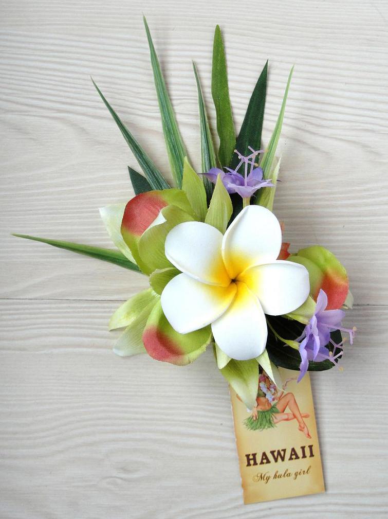 Hawaiian Hula Accessories Headflower Props Headdress Beach Frangipani Hair Ornament Hair Accessories