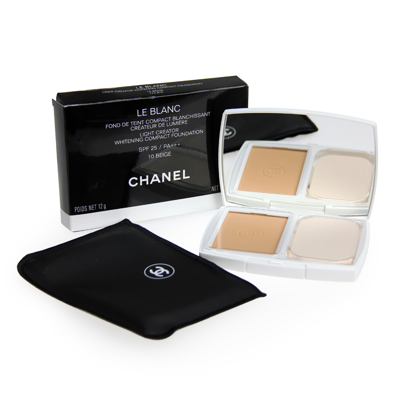 海外直发 Chanel香奈儿 LE BLANC 美白珍珠光采粉饼spf25 12g