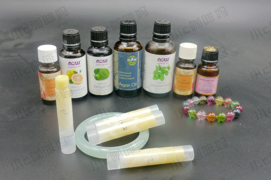 (C mother recommendation) finished product single luxury pure Argan oil moisturizing lip balm alteya rose foreign chamomile