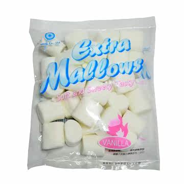 台湾官网直邮进口巧益 香草棉花糖 150g