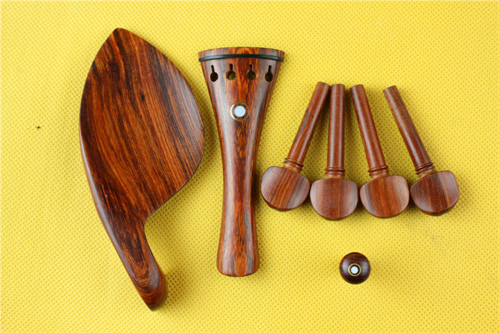 4 4 Violin accessories Red acid branch accessories Piano shaft pull string plate Cheek tray Full set of accessories