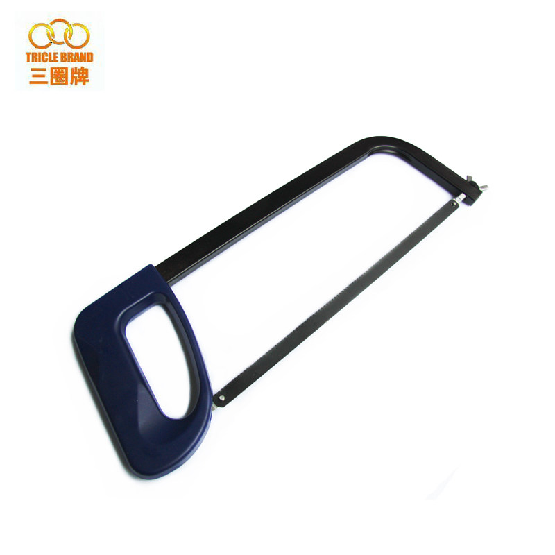 (Shanghai three-ring tool) plastic handle square pipe steel saw frame handsaw bow saw rack saw domestic saw 300mm
