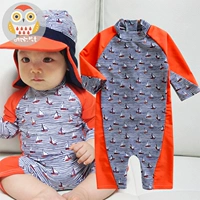 Xuất khẩu Đồ bơi bé trai Anh Bộ đồ bơi trẻ em nhỏ Bộ Xiêm Baby Baby Sun Surfing Quần áo đồ bơi trẻ em xuất khẩu