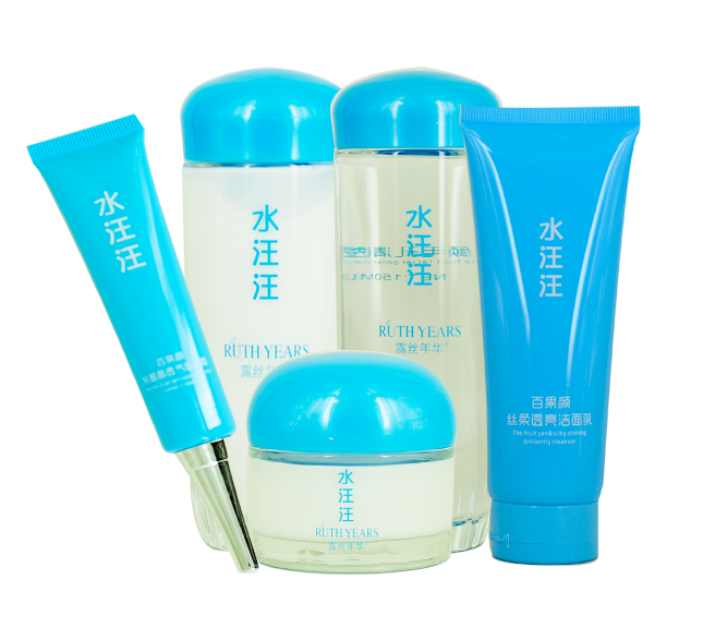 露丝年华水汪汪百果颜套装补水保湿去干燥护肤品霜乳液水CC霜包邮