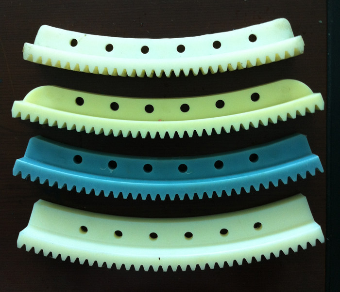 747 small rapier machine fan-shaped rack nylon rack high temperature wear-resistant beef tendon rack 30 teeth 34 teeth 28 teeth