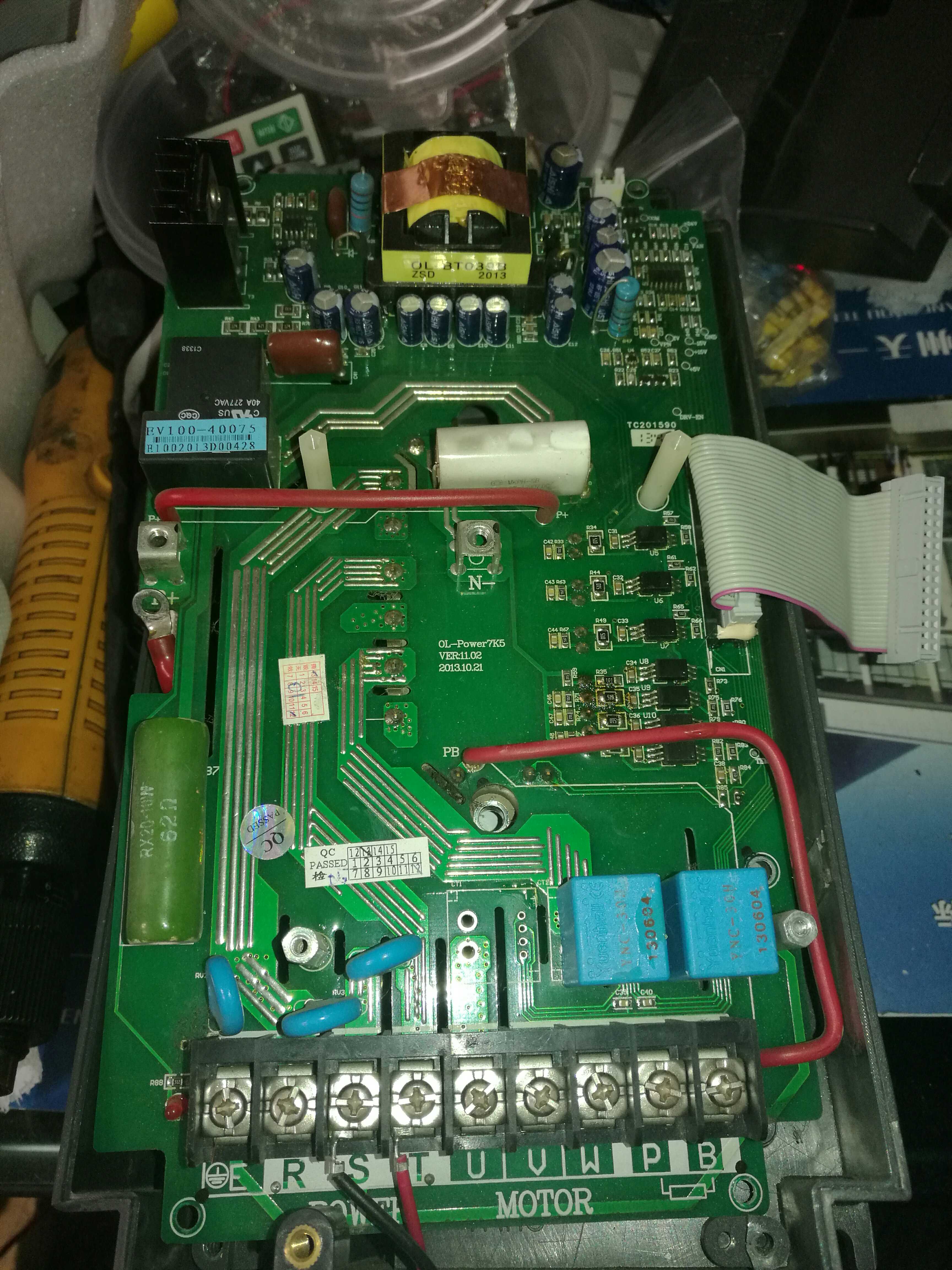 Nanjing Continental Frequency Inverter EV100-0075 0110P-T4 7 5KW 11KW colored good motherboard drive board