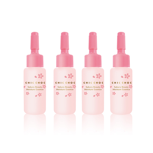 CHIC CHOC 樱花保湿修护精华液 8ml*4入台湾官网直邮进口