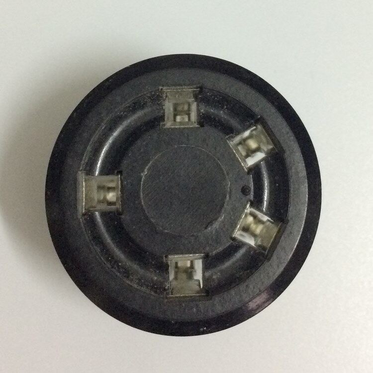 New glued wood electric wood five-foot vacuum tube holder GZS5-2 silver plated foot 5 foot tube holder