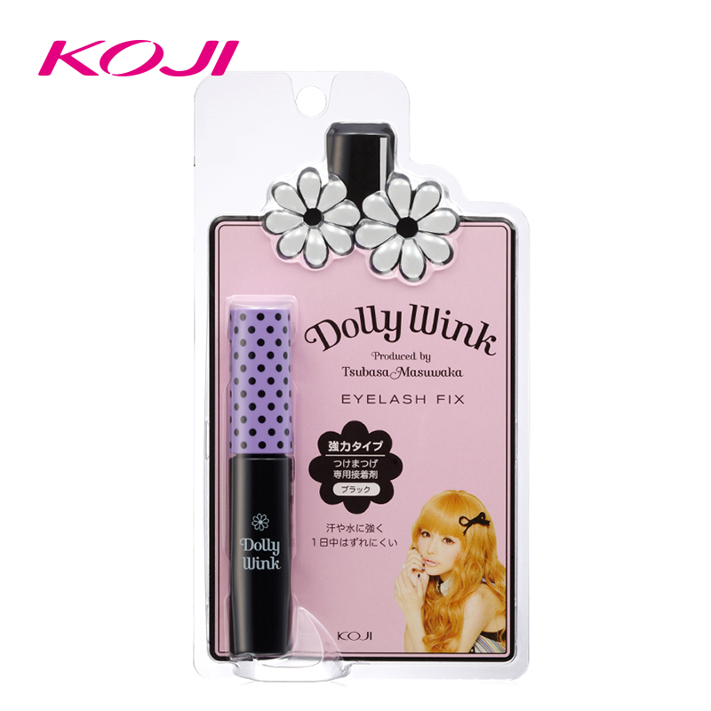 日本蔻吉KOJI益若翼假睫毛胶水Dolly Wink黑色进口胶水14g