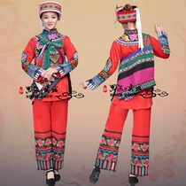 The Yi bridal dress Kunming to ship boutique embroidered Sarni ethnic Assema womens clothes stone Lin Yi Fire to contain the festival