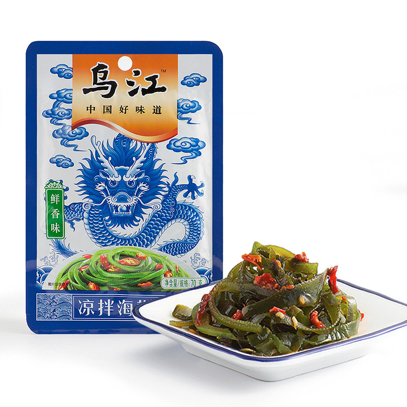 【天猫超市】乌江凉拌海带丝鲜香味70g/袋 休闲食品 下饭菜