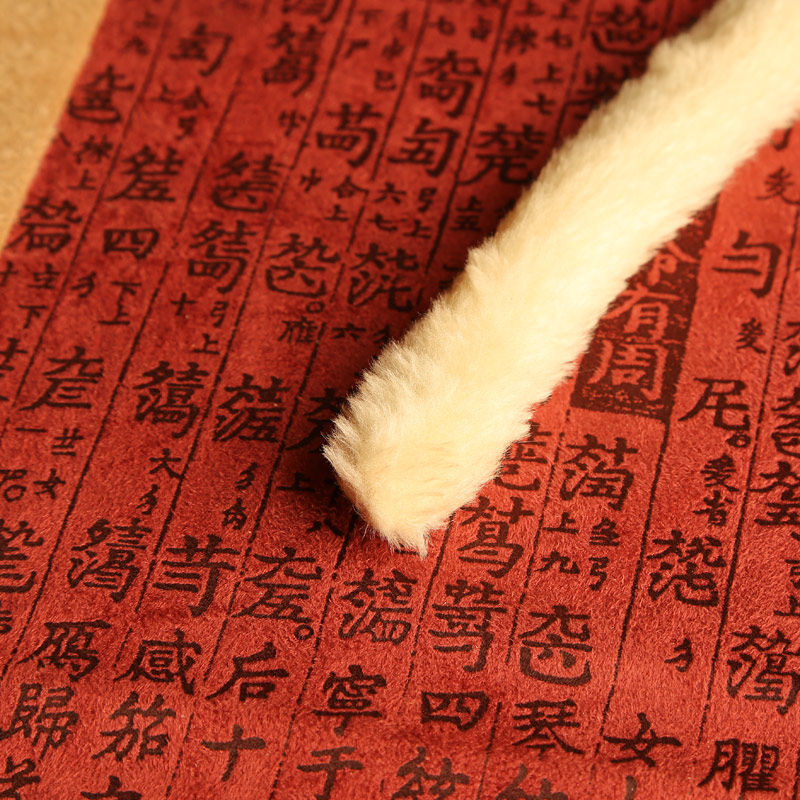 Guzheng cleaning brush Guzheng brushed violin brush plastic handle cleaning panel color random hair