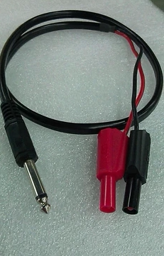 4mm banana plug wire, double-ended sheathed wire, plugged into single-ended wire, test wire, current connecting wire, one meter