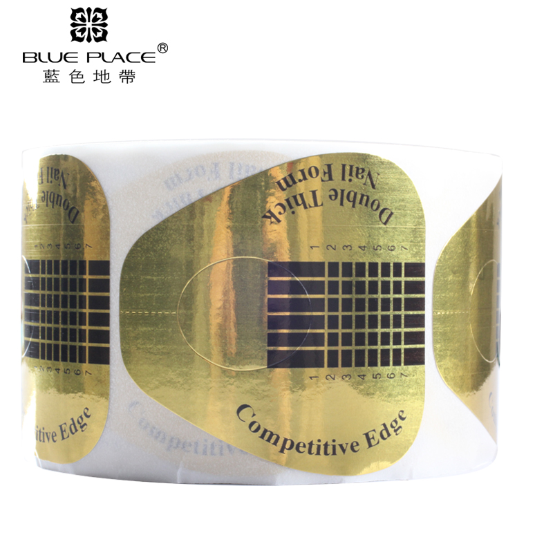 美甲纸托一卷500片装做光疗甲水晶甲延长甲专用延长工具