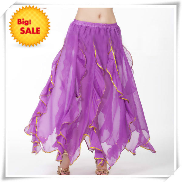 New belly dance outfit belly dance dress Wave Dancing dress Belly Dancing Snowspun Dress Without Chain-Taobao