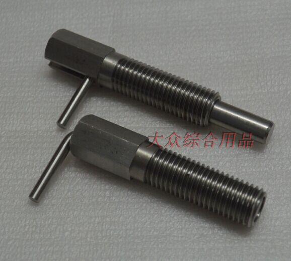 L-shaped economical self-locking spring plunger handle-type pin lengthened indexing pin imperial split positioning column