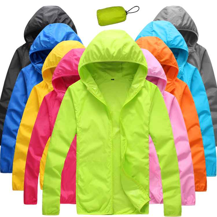 Spring and summer new outdoor men and women couples skin windbreaker sunscreen ultra-thin breathable waterproof quick-drying sportswear