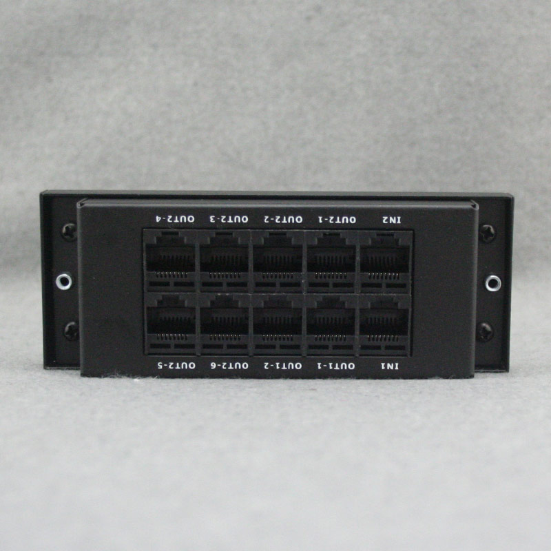 Schneider weak electric box module DELTA5 phone module D5MV208 2 into 8 out of voice phone module