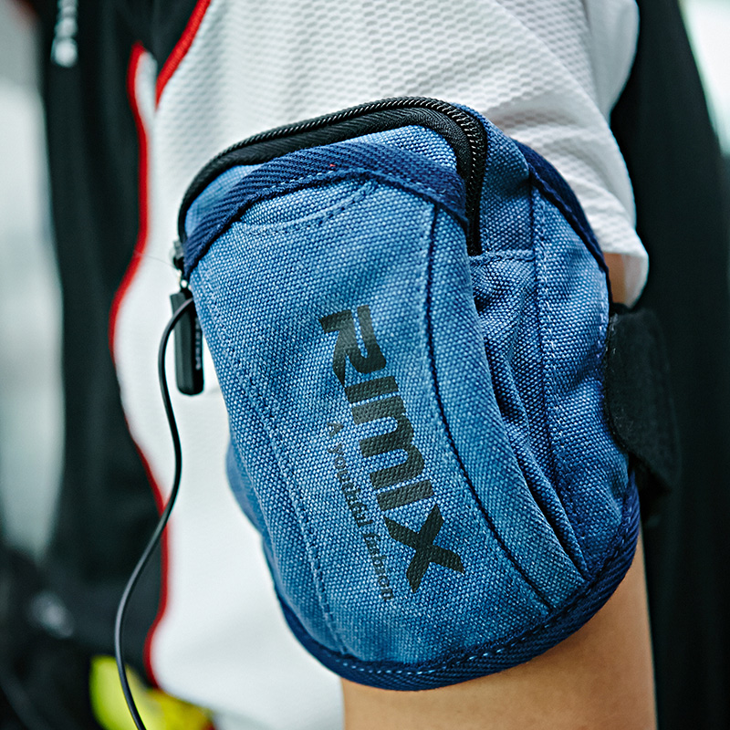 RIMIX Purse wrist Pack Arms Bag Mobile Phone Bag for men and women Sports bag Sail Bag Retro Tide Bag