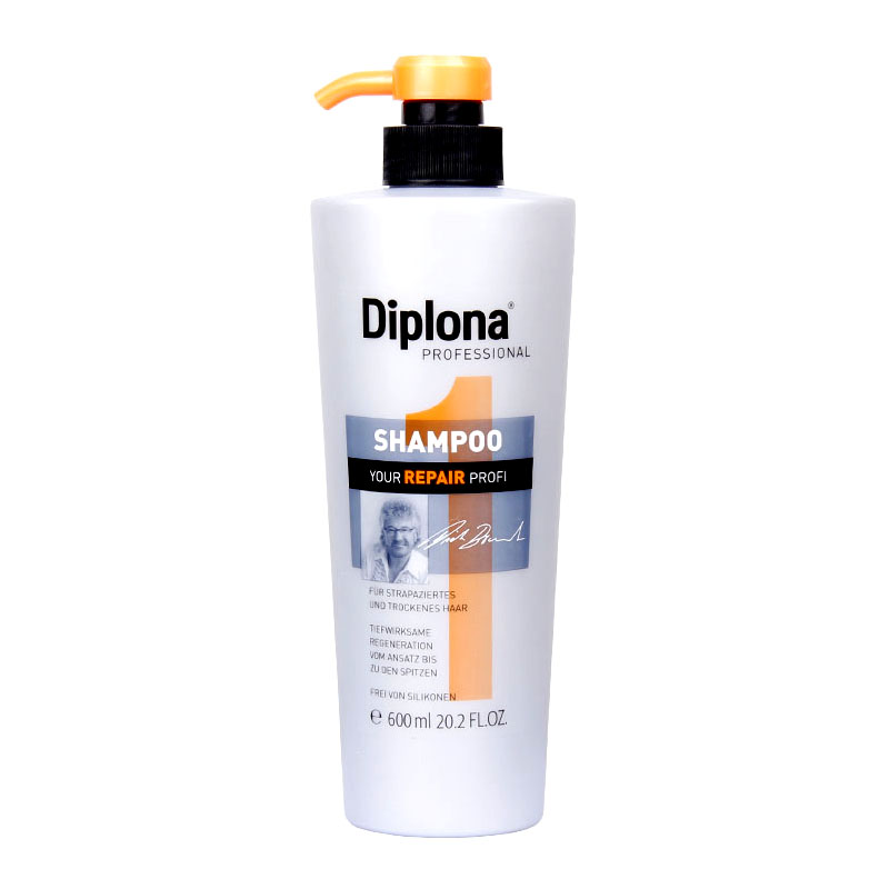 德国原装进口产品 Diplona洁喜诺修护洗发露600ml 烫染干枯