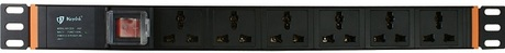 Gold Shield PDU power socket 6-bit 10A 8-bit 16A Gold Shield PDU cabinet socket 32A lightning protection