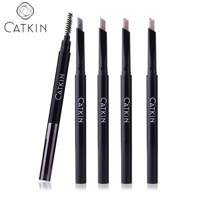 Catkin/卡婷正品 自动眉笔眉膏持久防水汗不晕染 一字眉粉带眉刷