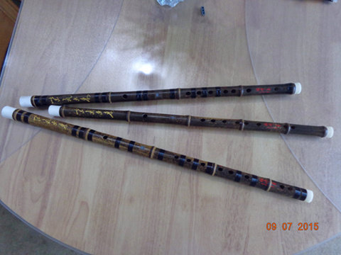 The Teraite Purple Bamboo Flute