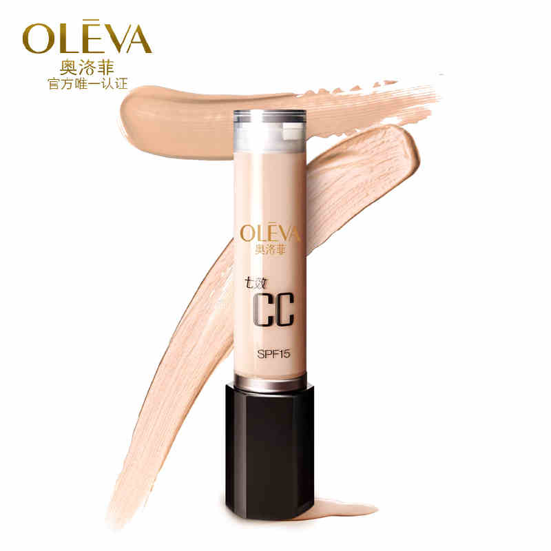 Oleva/奥洛菲润透亮颜霜 遮瑕粉底液保湿清新隔离裸妆7效CC霜bb霜