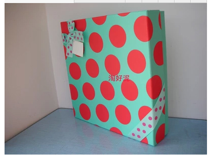 High - end gift box King - size gift box 26x6cm wedding full 50 square