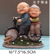 Couple couple old man old woman decoration creative living room wine cabinet Home decoration Wedding gift Anniversary