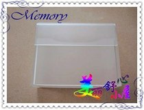 Thickened bathroom bathroom acrylic plexiglass waterproof sealed toilet paper towel holder toilet paper box transparent frosted